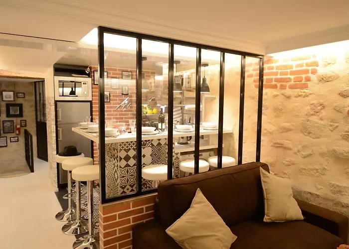Loft Basfour-Paris Centre Tout Equipe Avec Sauna!-Paris 4E